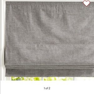 Pottery Barn Roman shade